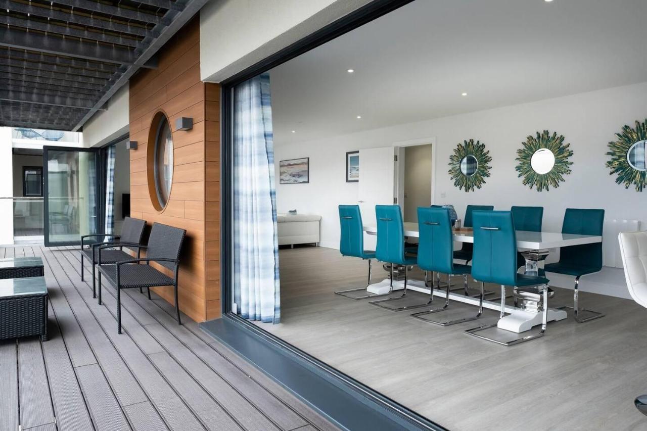 4Br-8Guests-Balcony-Beachview-Pool-Pets Woolacombe Buitenkant foto